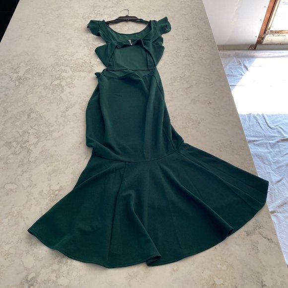 Green cocktail dress, NWT - Picture 9 of 9